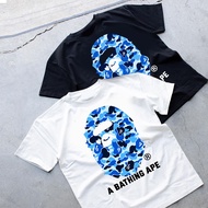 T-SHIRT UNISEX BATHING APEa FOR MEN BLACK AND WHITEWanita 24S COMBED COTTON MATERIAL REGULAR FIT REA