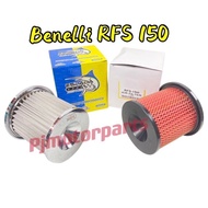 Benelli RFS150i / Benelli 150 /RFS150 / RFS 150 (Espada &amp; Ikata) Standard &amp; Racing Air Filter Kotak angin Penapis Udara