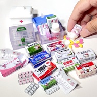 Miniature Miniature Pocket Model Dollhouse Landscaping Props KT Pill Model Toy Scene Shooting Props 