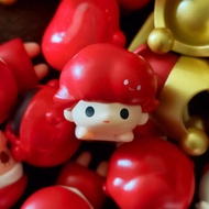 🤣พร้อมส่ง(จำนวนจำกัด) figure🤣POPMART ° RED HAIR DIMOO ° ดิโม่ หัวแดงเถือก Pop bean Mini Series ตุ๊กตา มินิ น้อย นอนคว่ำ