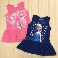Kids dress sleeveless for girl inspired H&M baju dress budak perempuan