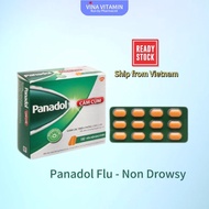 Panadol Cold & Flu/ 12 tablets 1 strip/ exp 2026