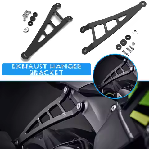 FOR KAWASAKI ZX6R 2009-2023 Exhaust Hanger Bracket Ninja ZX-6R/40th Anniversary Edition 2025 2024 Mu