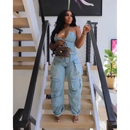 Strapless Workwear Jumpsuit