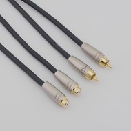 Hifi Rca สายต่อขยายเสียง2rca ตัวผู้ไปเป็น2rca ตัวเมียสายต่อขยายเสียง AV สายสัญญาณเสียงคุณภาพสูงและเส