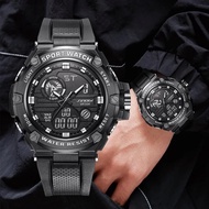 SINOBI Digital Men Military Watch Wristwatch LED Quartz Clock Sports Watch Male Big Watches for Men Best Gift Relogios Masculino SYUE