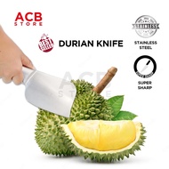 [SG STOCK] Durian Knife Stainless Steel | High-Quality Durian Chopper
