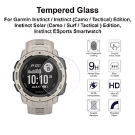 Tempered Glass Screen Protector For Garmin Instinct Camo Tactical Surf Solar ESports Smartwatch / Ka