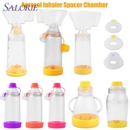 Salorie Asthma Inhaler Spacer for Adult Kids Portable Mist Storage Tank Silicone Mask Asthma Spacer 