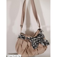 Naraya Beige Shoulder Sling Bag