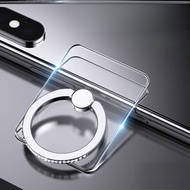 Diamond Transparent Mobile Phone Ring Buckle Lazy Phone Holder Holder New Style Adhesive Mobile Phone Holder Desktop Ring Buckle