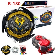 B-180 Dynamite Belial Beyblade Burst DB GENUINE, gyro suit Spinning Tops Set with Handle Launcher toy