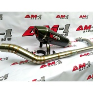 Exhaust Racing Scorpion Red Power Carbon Gsx 150 R Gsx150 Gsx 150r Gsx150r satria f fu full system