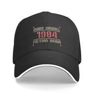 Make Orwell Fiction Again 1984 George Orwell BookPopular Top Quality Baseball Cap