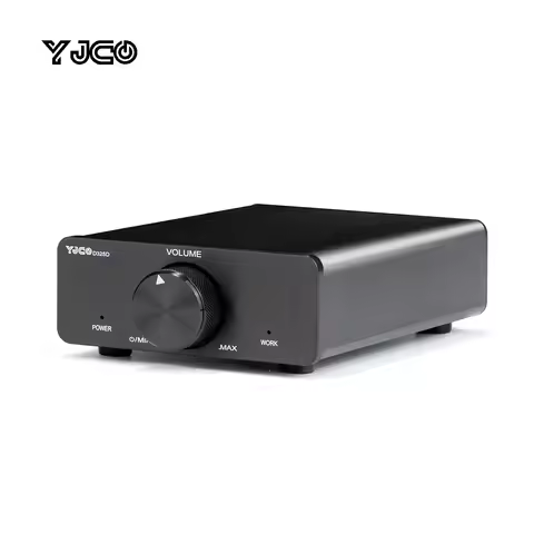 YJCO TPA3255 Digital Power Amplifier 300W×2 HiFi Stereo Audio Amp NE5532 Swappable Op-Amp Desktop Ho