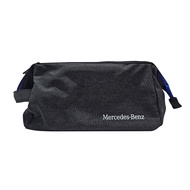 Mercedes-Benz กระเป๋าจัดเก็บอุปกรณ์อาบน้ำสีดำ มีช่องเก็บของด้านใน