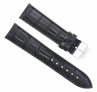 Ewatchparts 19MM GENUINE LEATHER WATCH BAND STRAP FOR CROTON WATCH 19MM/18MM BLACK