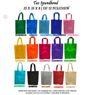 Tas Kain Spunbond Tas Kain Goodie Bag 25x35x8 Cm (Tls25-Isi 12 Pcs)