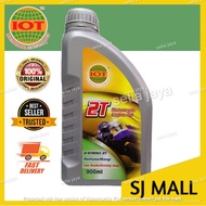 IOT Motor Oil 2T (900ml) / IOT 2T Motorcycle Engine Oil / IOT PREMIUM 2-STROKE MOTORCYCLE ENGINE OIL [SJ MALL] 2T OIL