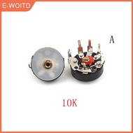 YINGRAN3 10pcs Potentiometer RV12MM 10K 50K Radio Potentiometer with SWITCH