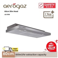 AEROGAZ AZ-6700 SLIM HOOD 60CM