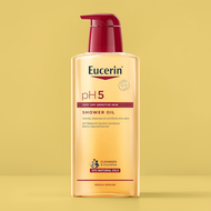 Eucerin pH5 VERY DRY SENSITIVE SKIN SHOWER OIL 400ml สำหรับผิวแห้งมาก บอบบางแพ้ง่าย