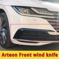 Car Styling For vw's Arteon CC Body kit Spoiler2019 2020 2021 2022 Front bumper wind knife decoratio