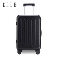 ELLE French Luggage Trolley Case Matte Surface Universal Wheel Luggage Combination Lock Zipper Combi