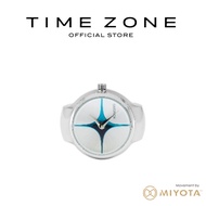 Komono Noor Silver Moonstone | Stainless Steel | Ring Watch | Quartz Movement | Unisex Watch | Fashi