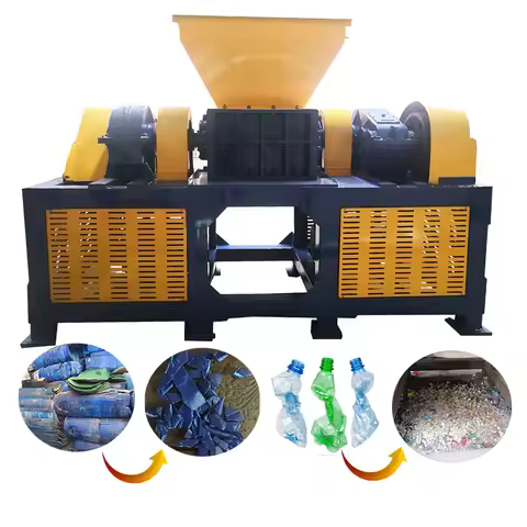 Metal Shredder Machine Plastic Shredder Crusher Waste Metal Shredder For Recycling Equipment Supplie