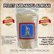 PELET ABIMANYU AMISAN CAMPURAN PELET UTAMA (KHUSUS ATASI IKAN SULIT MAKAN) by ONCET MANCINGAM