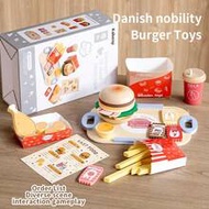 Wooden Play Food For Toddlers Pretend Play Sets 3-6 Year Old Food Toy Kitchen Accessories Birthday G