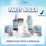 Adera Skincare 1 Paket Lengkap Bpom Perawatan Wajah Glowing [Flek