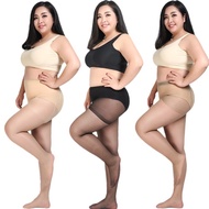 LULLABIES Stocking Bigsize 15D Max 100kg Large Size Stockings Jumbo Pantyhose Premium Stretchy Pants