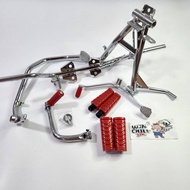 ขาเบรค+ขาเกียร์+ขาสตาร์ท+ขาตั้งคู่+เหล็กพักเท้า + ยางพักเท้าหน้า/หลัง + ลูกยางสีแดงWAVE110i ปี 2014-