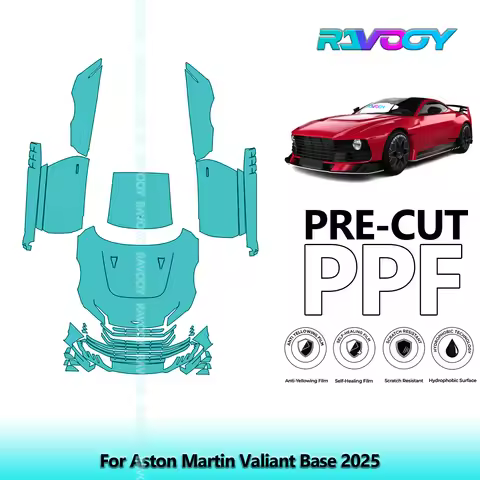 Car Front Kit+Doors+Roof Clear Bra Precut PPF Paint Protection Film For Aston Martin Valiant Base 20