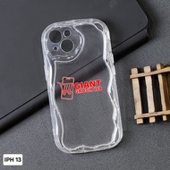 Clear Melting Wavy Case iphone 13