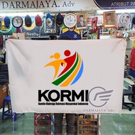KORMI FLAG SIZES 100X150Cm, 90X135Cm, 80X120Cm AND 60X90Cm