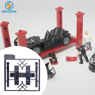 [Aternee] Model of A Two-post Lift in 1:64 Scale  Realistic Photo Prop  Miniature