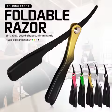Traditional Men's Razor Manual Shaver Magnetic Head Beard Trimmer Facial Epilator Hairdresser Barber