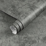 1 Roll Of Solid Color Gray Pattern Self-Adhesive Wallpaper Vinyl Wallpaper Can Be Used For Bedroom L