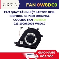 DELL Inspiron 13 7380 Original Cooling Fan 0W8DC0 023.1009I.0003 W8DC0