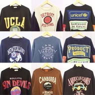 REALPICT PAKET USAHA CREWNECK THRIFT ISI 10 &amp; 20 Pcs MURAH TERMURAH