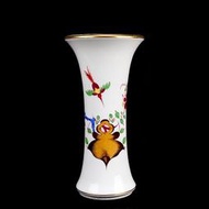 絕對稀有 ～ 超過 130 年的一級品 ! MEISSEN 「極樂鳥與太湖石 」花瓶