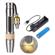 UV Light Ultraviolet LED Flashlight 365/395NM Jade Gem Inspection Lamp