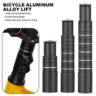 LOOKSHOW 1Pc Mountain Bike Handlebar Adjustable Heightening Device Front Fork Tube Lift Extender Acc