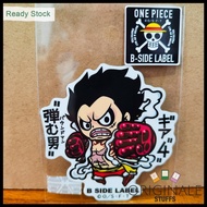 B-side Label One Piece Sticker Monkey D Luffy Gear 4 Boundman