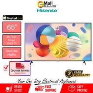 ( Courier Service ) Hisense 50" 55" 65" Smart 4K HDR UHD LED TV 50A6100K | 55A6100K | 65A6100K | 4K