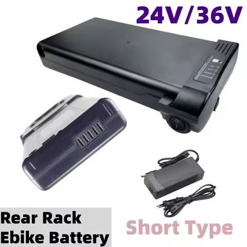 Halfords Assist Battery 24V 36V Rear Rack Replacement Battery Halfords Assist Battery 24V 10.4ah 14a