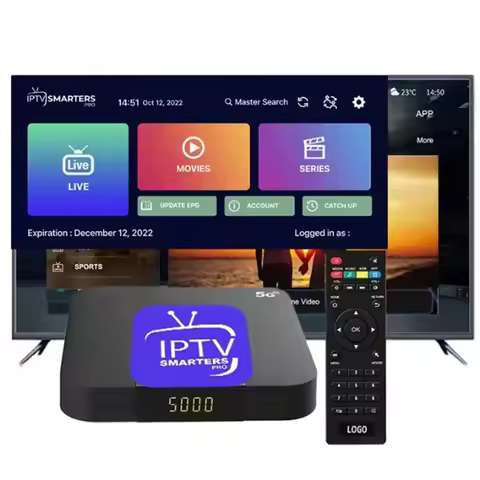 8K IPTV Code 12 Months Active 100K+ Live Channels Movies and Series Ultra HD Android TV Box with M3U